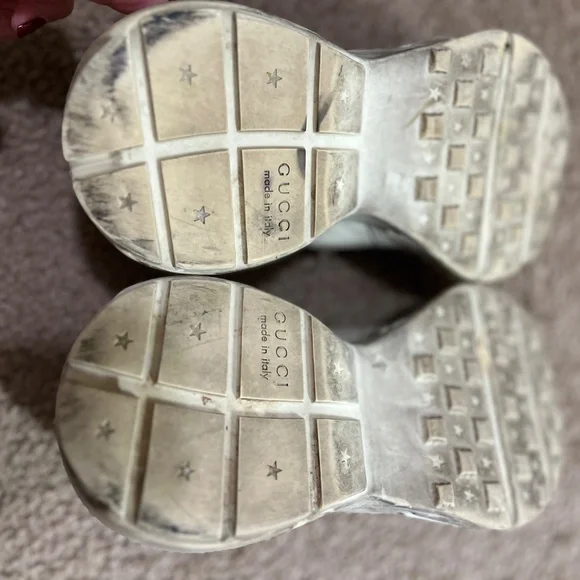 Authentic Gucci Rhyton Distressed
